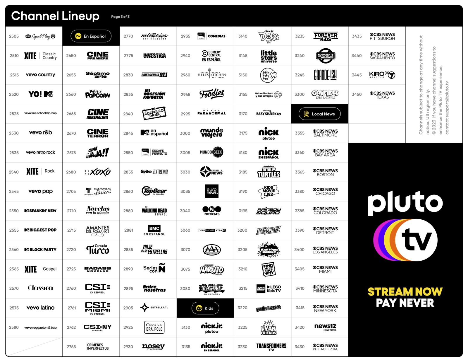 Paramount Press Express Pluto TV