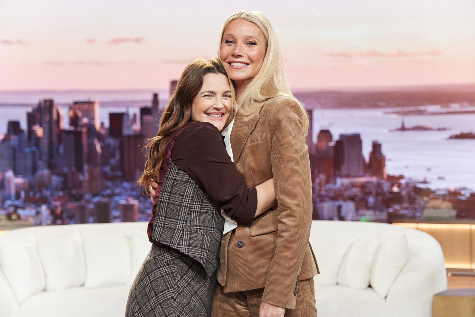Two women hugging each otherDescription automatically generated