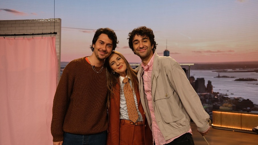 A group of people posing for a photoAI-generated content may be incorrect.