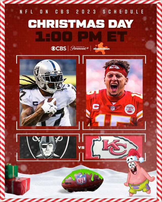 Broncos-Rams clash set for Christmas Day on CBS/Nickelodeon simulcast