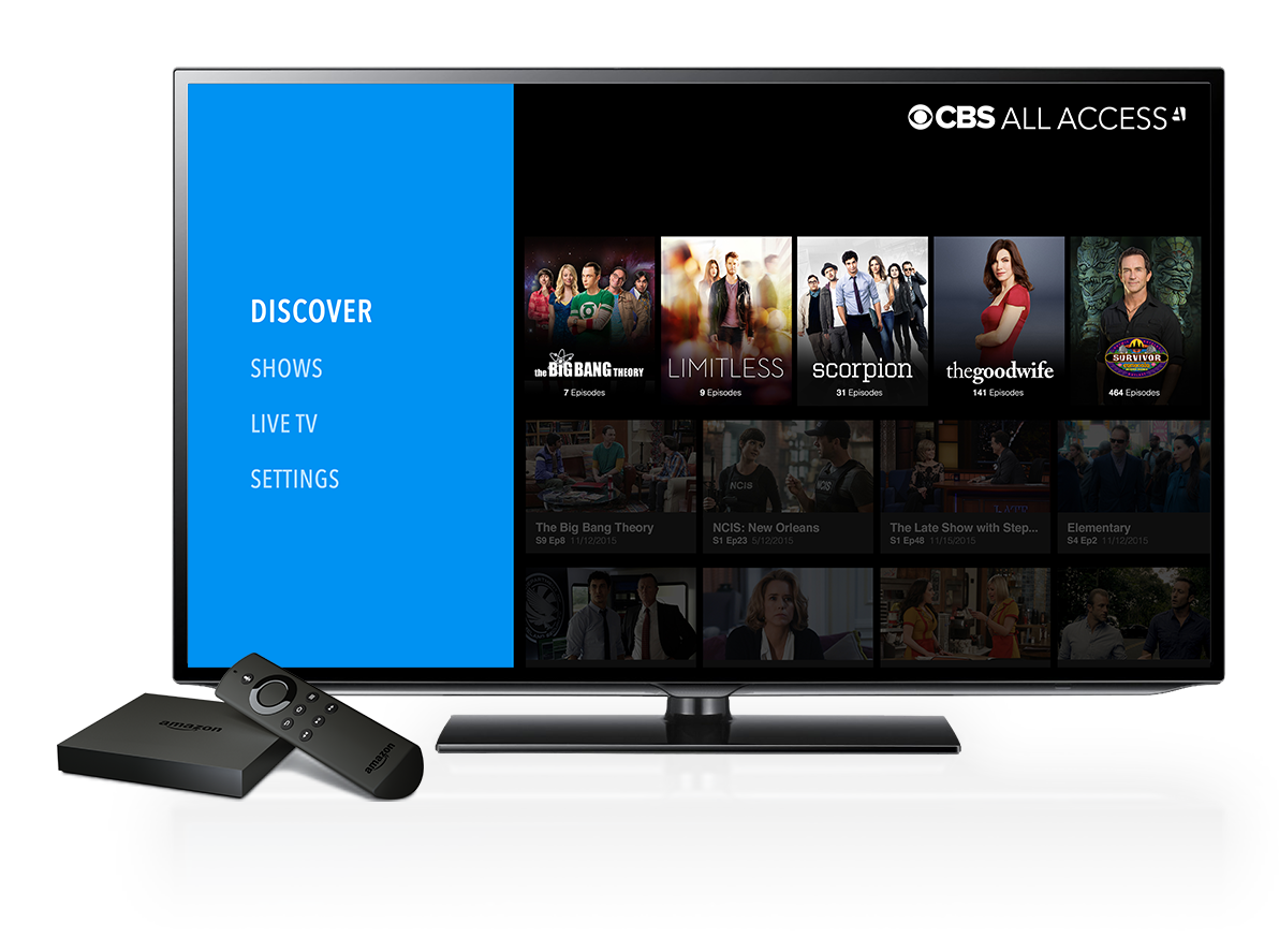 Paramount Press Express CBS BRINGS CBS ALL ACCESS SUBSCRIPTION SERVICE TO AMAZON FIRE TV AND FIRE TV STICK WITH VOICE REMOTE