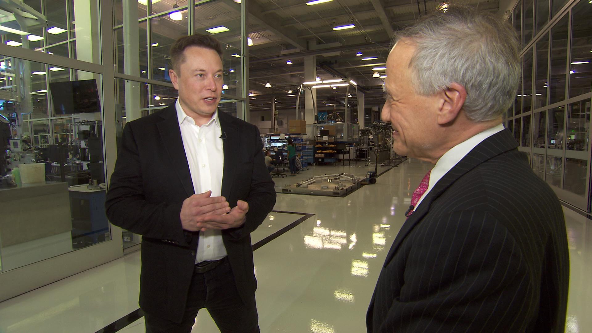 Paramount Press Express | BILLIONAIRE ELON MUSK SAYS HE CAN PUT A MAN ON MARS IN FOUR YEARS, HE TELLS “CBS SUNDAY MORNING”