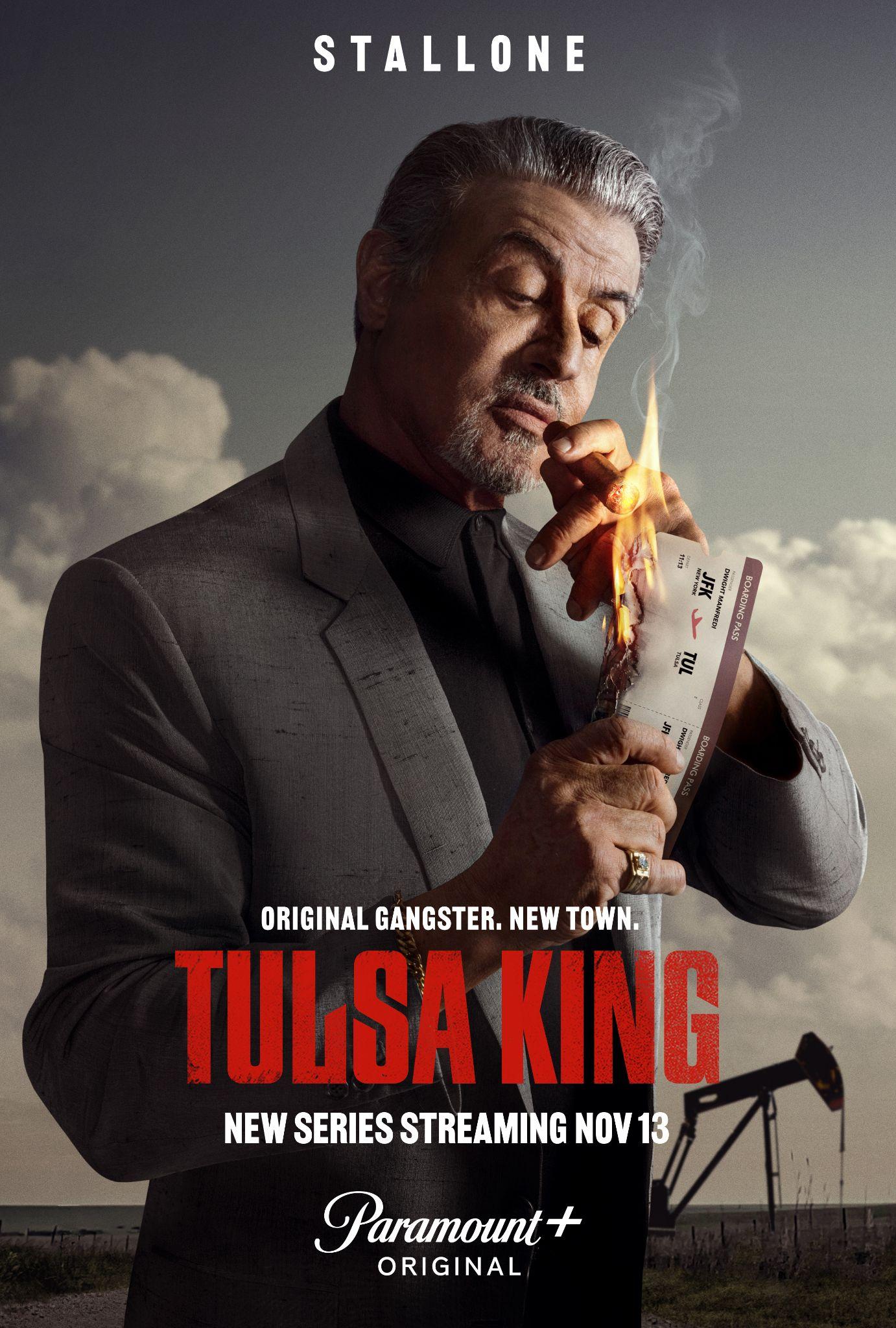 Paramount Press Express  PARAMOUNT+ DEBUTS THE OFFICIAL TRAILER AND TEASER  ART FOR NEW ORIGINAL SERIES “TULSA KING” DURING THE NFL ON CBS