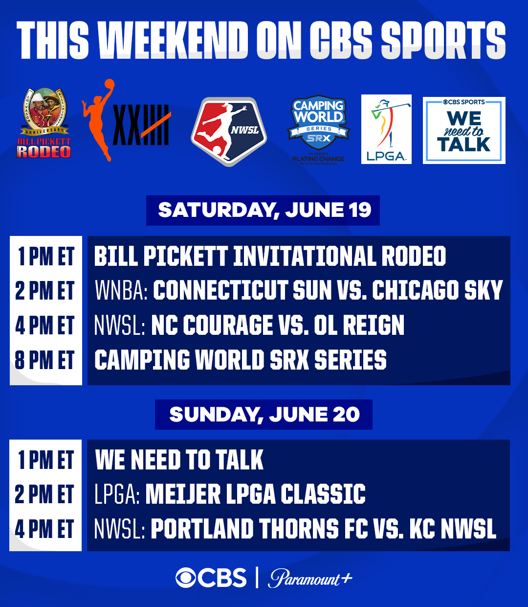 CBS Sports Weekends