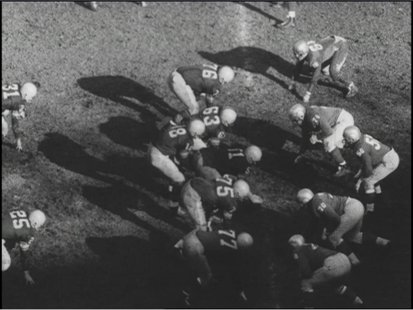 The Detroit Lions' First Thanksgiving Day Game at Briggs Stadium - Vintage  Detroit Collection