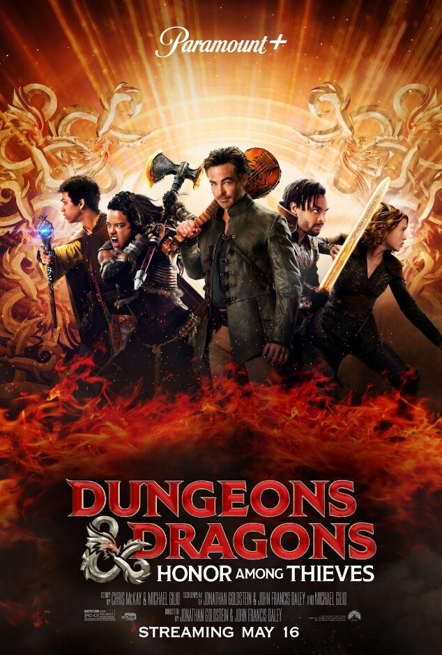 Paramount Press Express  ACTION-ADVENTURE FILM “DUNGEONS & DRAGONS: HONOR  AMONG THIEVES” AVAILABLE TO STREAM BEGINNING MAY 16, ON PARAMOUNT+
