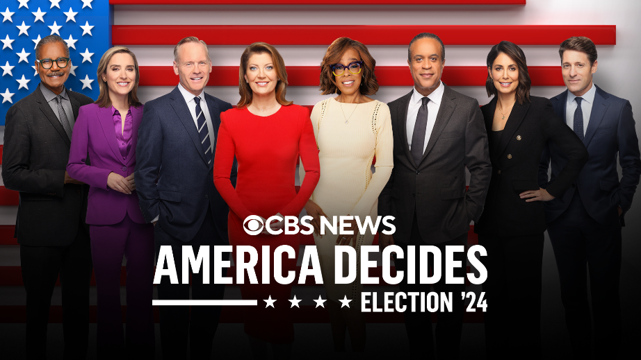 Paramount Press Express | WATCH CBS NEWS AND STATIONS' “AMERICA DECIDES: ELECTION '24” TEAM COVERAGE ACROSS BROADCAST, STREAMING AND DIGITAL